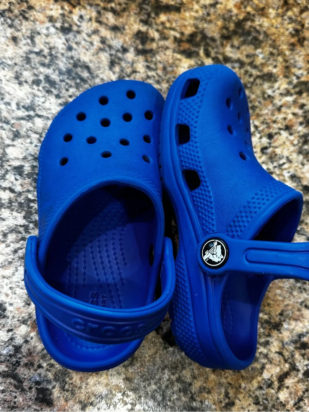 CROCS Classic Royal Blue Toddler Boys Girls C10 Slip On Water Shoes Size 10